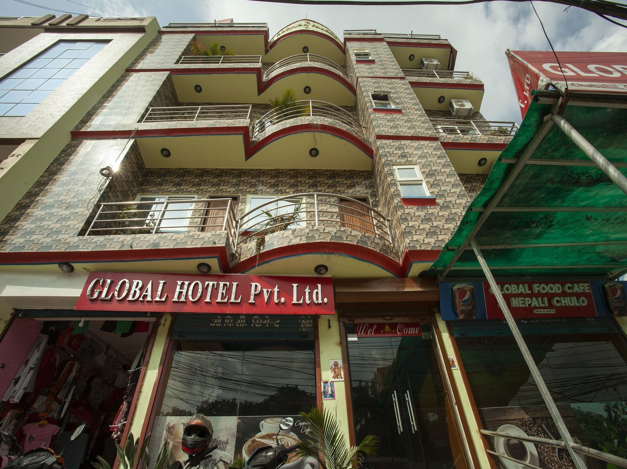 Oyo 195 Global Hotel And Resort Kathmandu Ngoại thất bức ảnh